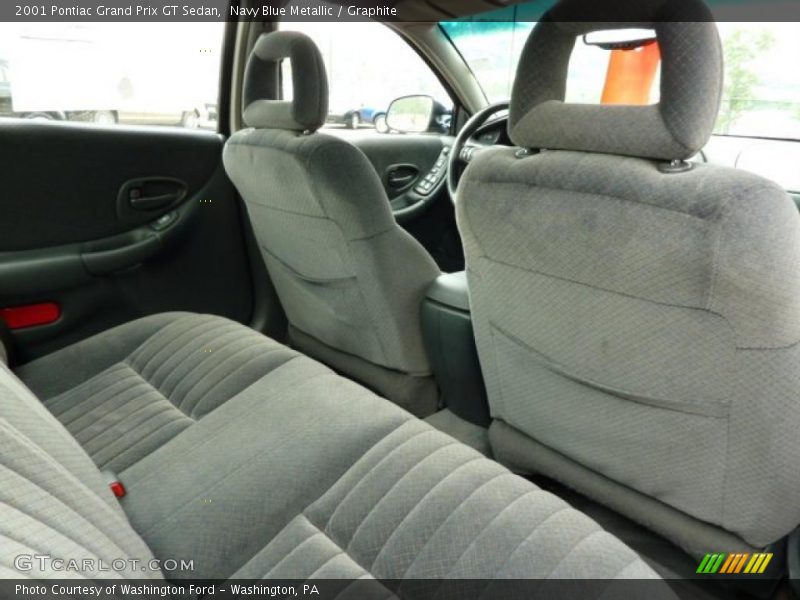 Navy Blue Metallic / Graphite 2001 Pontiac Grand Prix GT Sedan