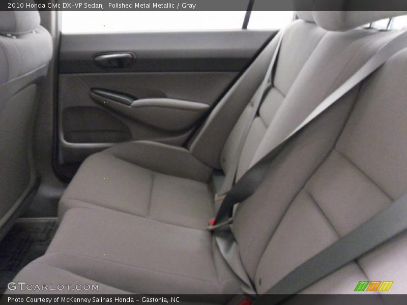 Polished Metal Metallic / Gray 2010 Honda Civic DX-VP Sedan