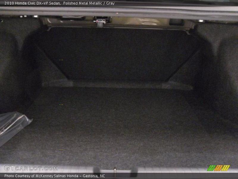 Polished Metal Metallic / Gray 2010 Honda Civic DX-VP Sedan