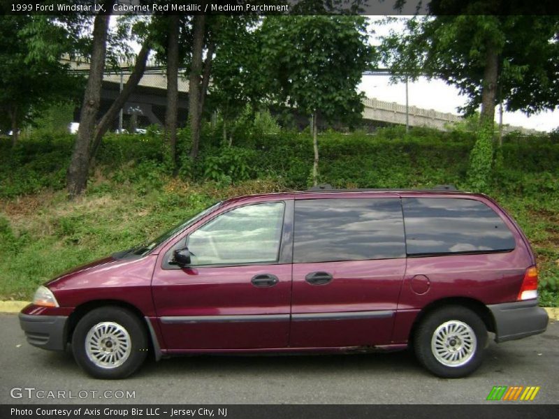 Cabernet Red Metallic / Medium Parchment 1999 Ford Windstar LX
