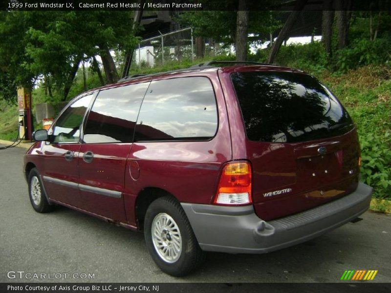 Cabernet Red Metallic / Medium Parchment 1999 Ford Windstar LX