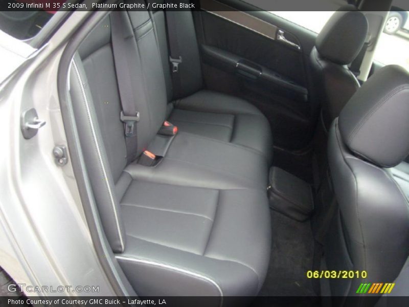 Platinum Graphite / Graphite Black 2009 Infiniti M 35 S Sedan