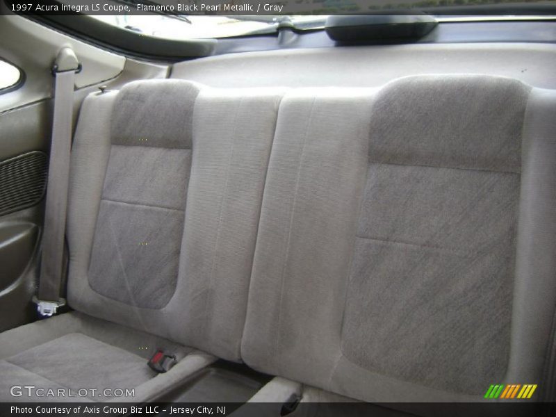 Flamenco Black Pearl Metallic / Gray 1997 Acura Integra LS Coupe