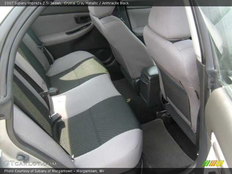 Crystal Gray Metallic / Anthracite Black 2007 Subaru Impreza 2.5i Sedan