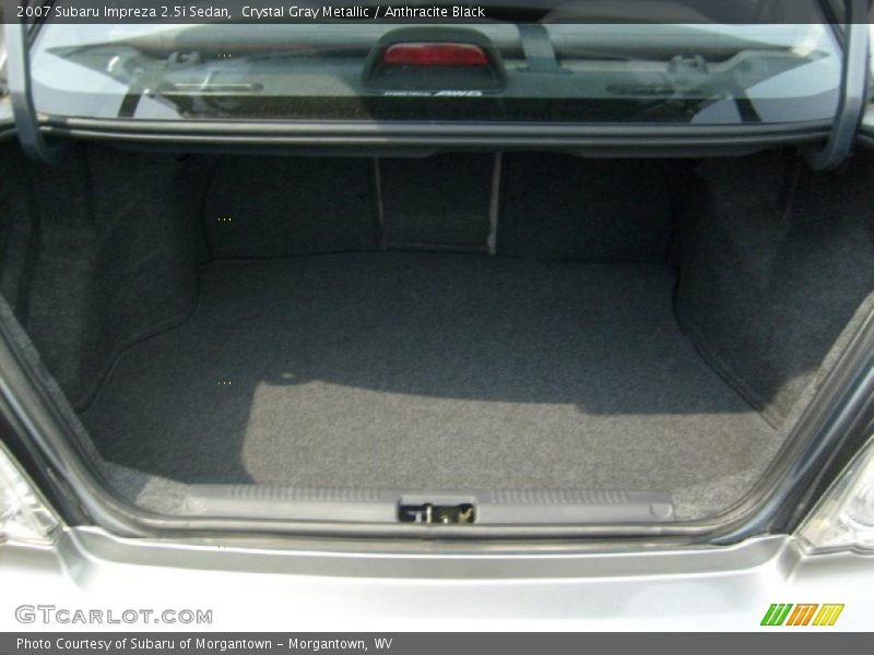 Crystal Gray Metallic / Anthracite Black 2007 Subaru Impreza 2.5i Sedan