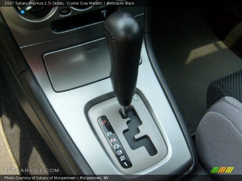 Crystal Gray Metallic / Anthracite Black 2007 Subaru Impreza 2.5i Sedan