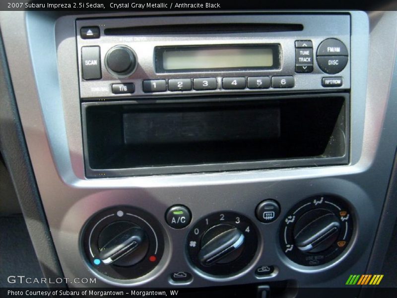 Crystal Gray Metallic / Anthracite Black 2007 Subaru Impreza 2.5i Sedan