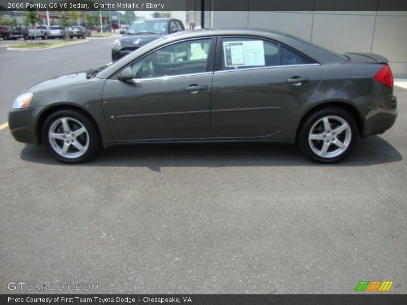 Granite Metallic / Ebony 2006 Pontiac G6 V6 Sedan