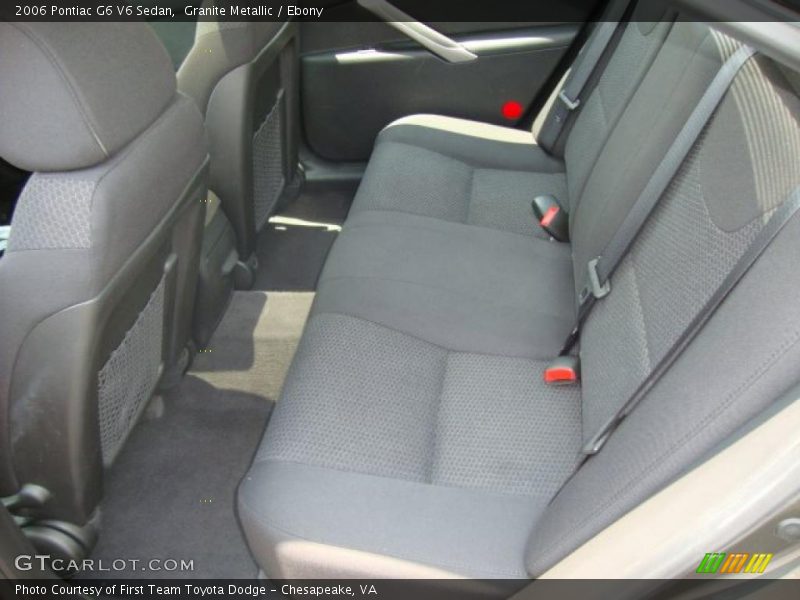 Granite Metallic / Ebony 2006 Pontiac G6 V6 Sedan