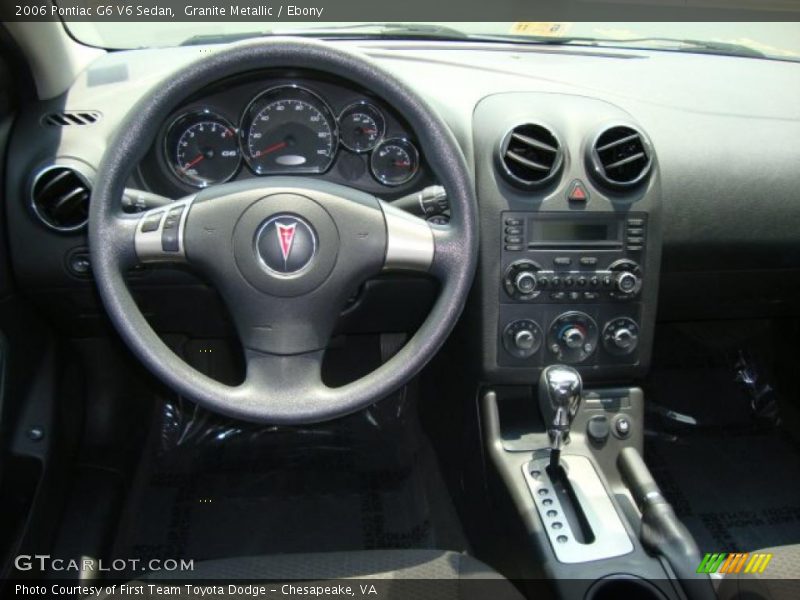 Granite Metallic / Ebony 2006 Pontiac G6 V6 Sedan