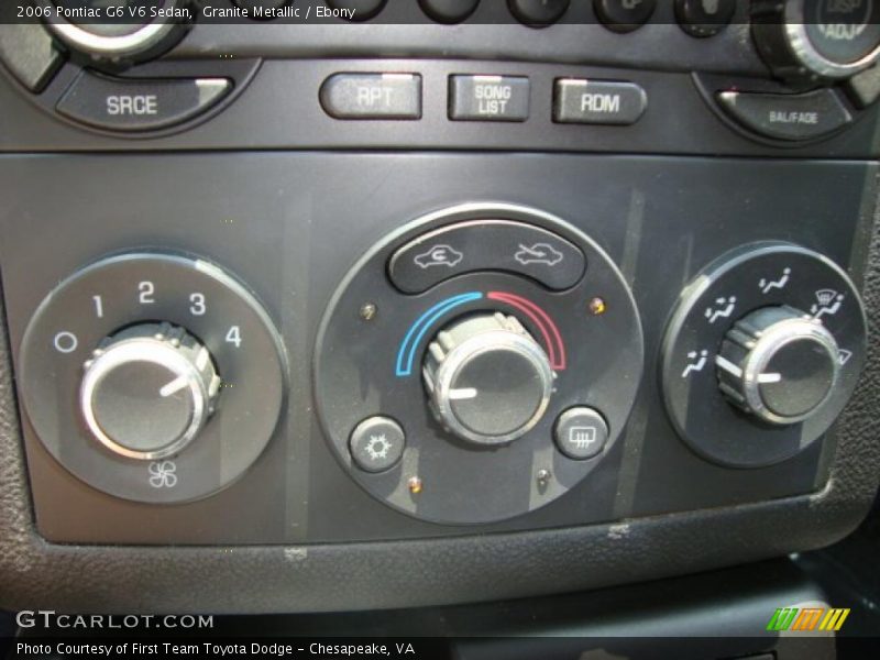 Granite Metallic / Ebony 2006 Pontiac G6 V6 Sedan