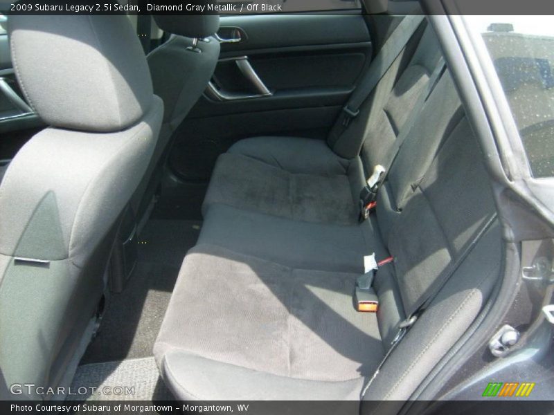Diamond Gray Metallic / Off Black 2009 Subaru Legacy 2.5i Sedan