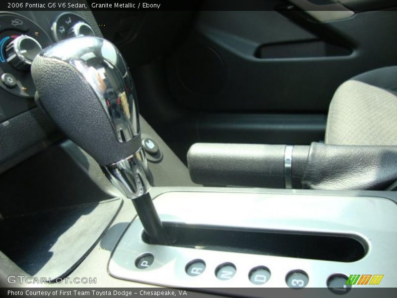 Granite Metallic / Ebony 2006 Pontiac G6 V6 Sedan