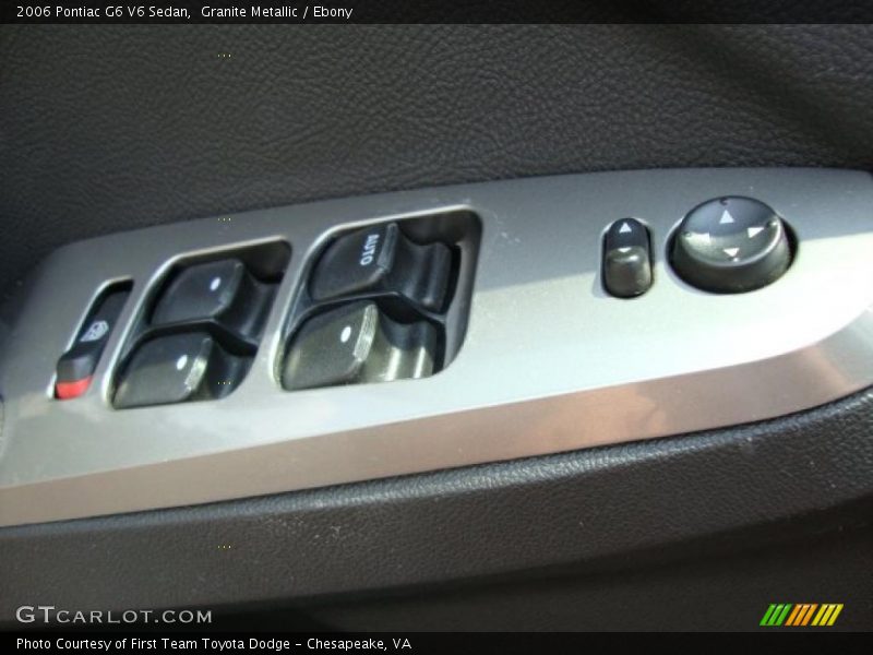 Granite Metallic / Ebony 2006 Pontiac G6 V6 Sedan