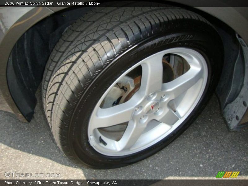 Granite Metallic / Ebony 2006 Pontiac G6 V6 Sedan
