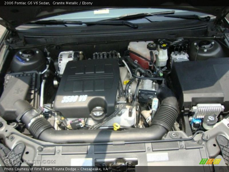 Granite Metallic / Ebony 2006 Pontiac G6 V6 Sedan