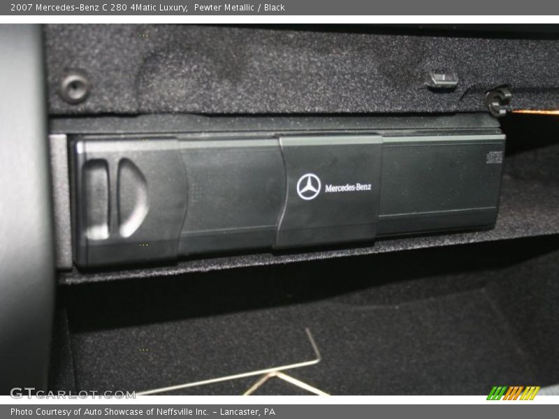 Pewter Metallic / Black 2007 Mercedes-Benz C 280 4Matic Luxury