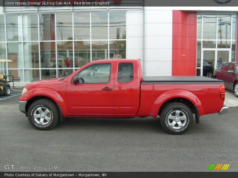 Red Brick / Graphite 2009 Nissan Frontier SE King Cab 4x4