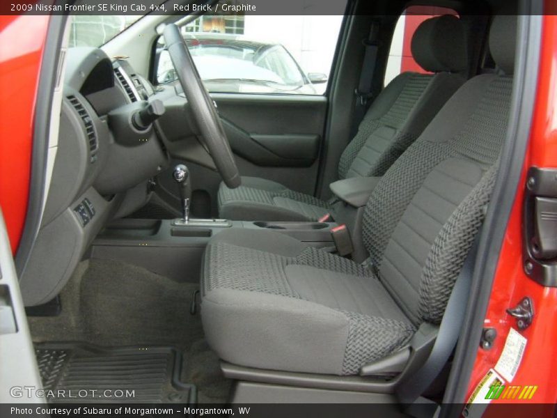 Red Brick / Graphite 2009 Nissan Frontier SE King Cab 4x4