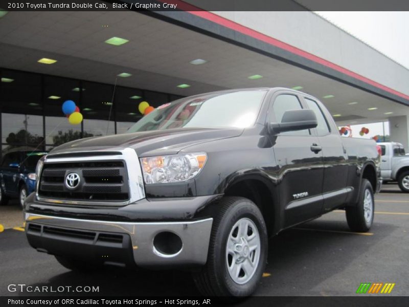 Black / Graphite Gray 2010 Toyota Tundra Double Cab