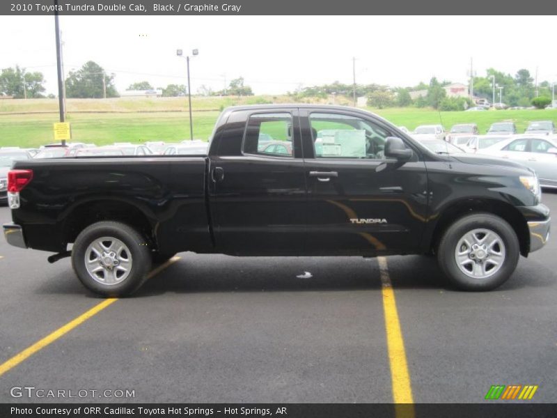 Black / Graphite Gray 2010 Toyota Tundra Double Cab
