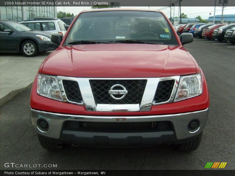 Red Brick / Graphite 2009 Nissan Frontier SE King Cab 4x4