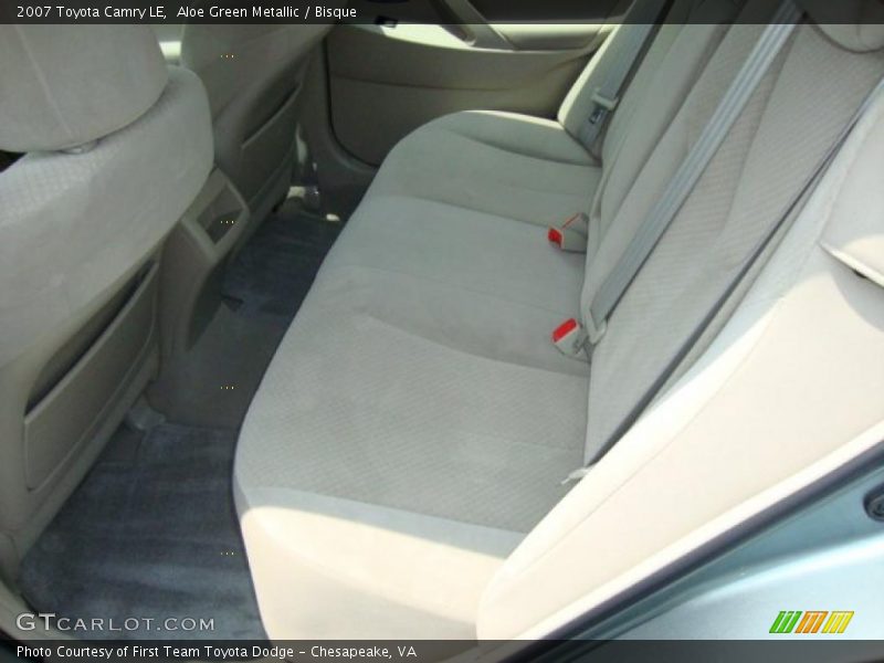 Aloe Green Metallic / Bisque 2007 Toyota Camry LE