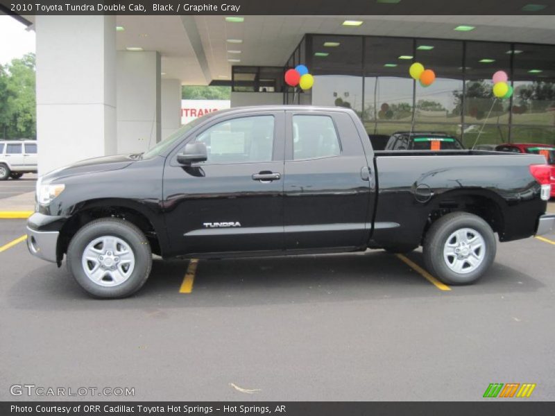 Black / Graphite Gray 2010 Toyota Tundra Double Cab