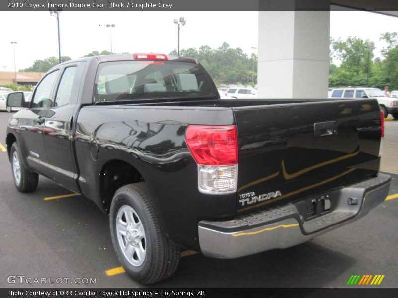 Black / Graphite Gray 2010 Toyota Tundra Double Cab
