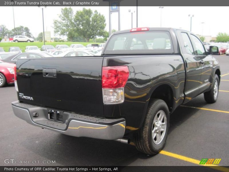 Black / Graphite Gray 2010 Toyota Tundra Double Cab