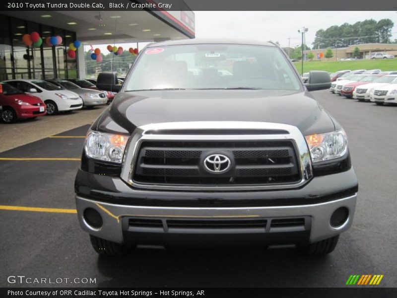 Black / Graphite Gray 2010 Toyota Tundra Double Cab