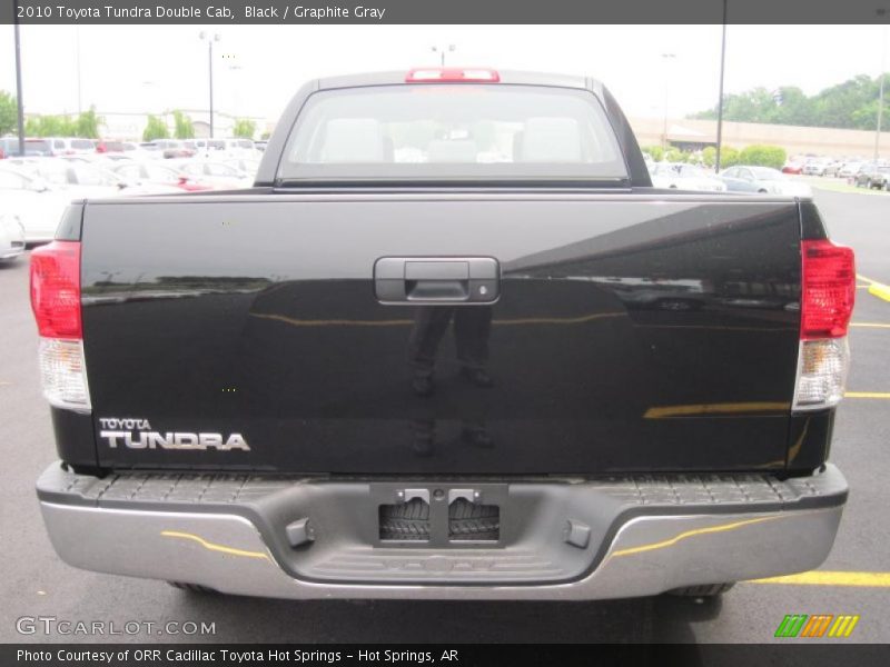 Black / Graphite Gray 2010 Toyota Tundra Double Cab