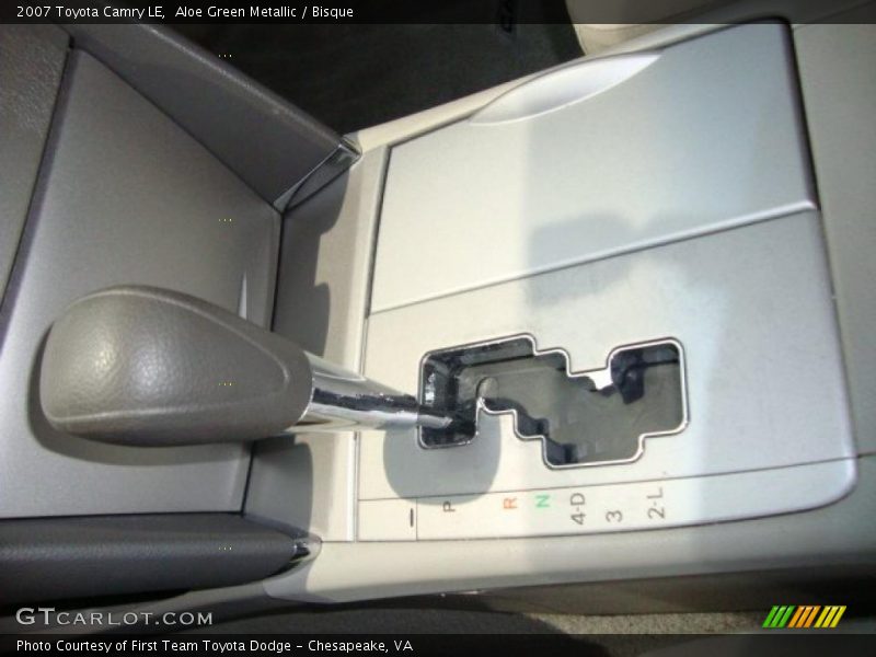 Aloe Green Metallic / Bisque 2007 Toyota Camry LE