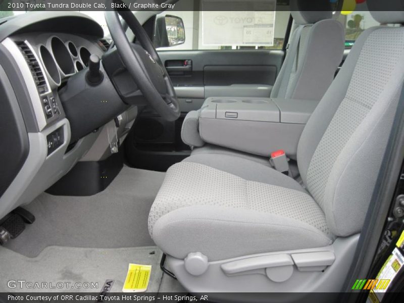 Black / Graphite Gray 2010 Toyota Tundra Double Cab