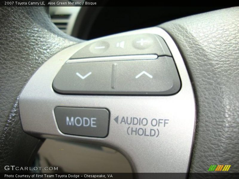 Aloe Green Metallic / Bisque 2007 Toyota Camry LE