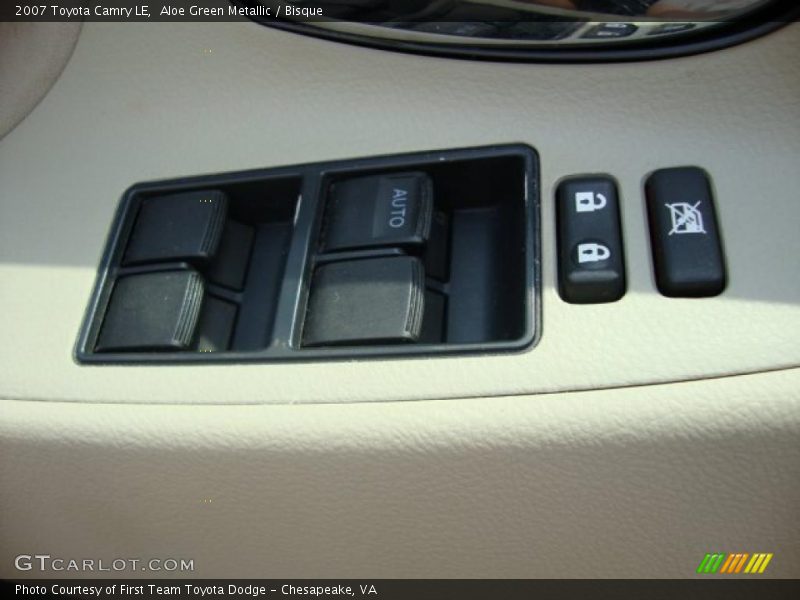 Aloe Green Metallic / Bisque 2007 Toyota Camry LE