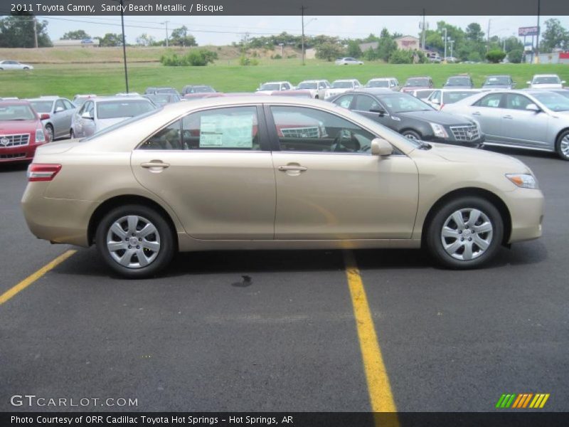 Sandy Beach Metallic / Bisque 2011 Toyota Camry