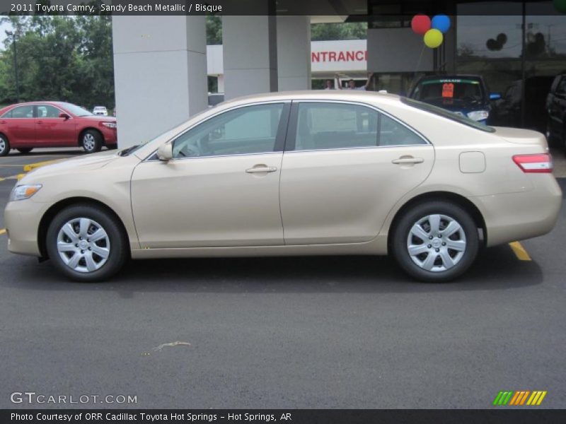 Sandy Beach Metallic / Bisque 2011 Toyota Camry