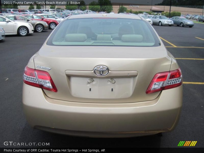 Sandy Beach Metallic / Bisque 2011 Toyota Camry