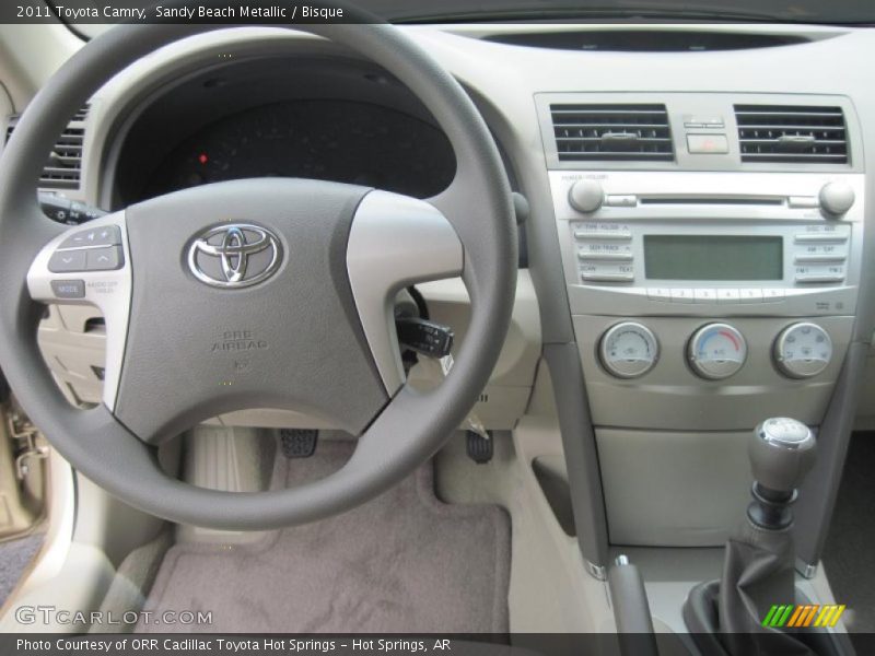 Sandy Beach Metallic / Bisque 2011 Toyota Camry