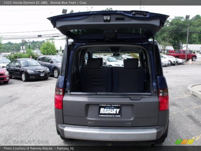 Eternal Blue Pearl / Gray 2003 Honda Element EX AWD