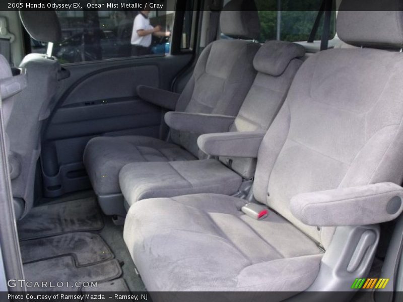 Ocean Mist Metallic / Gray 2005 Honda Odyssey EX