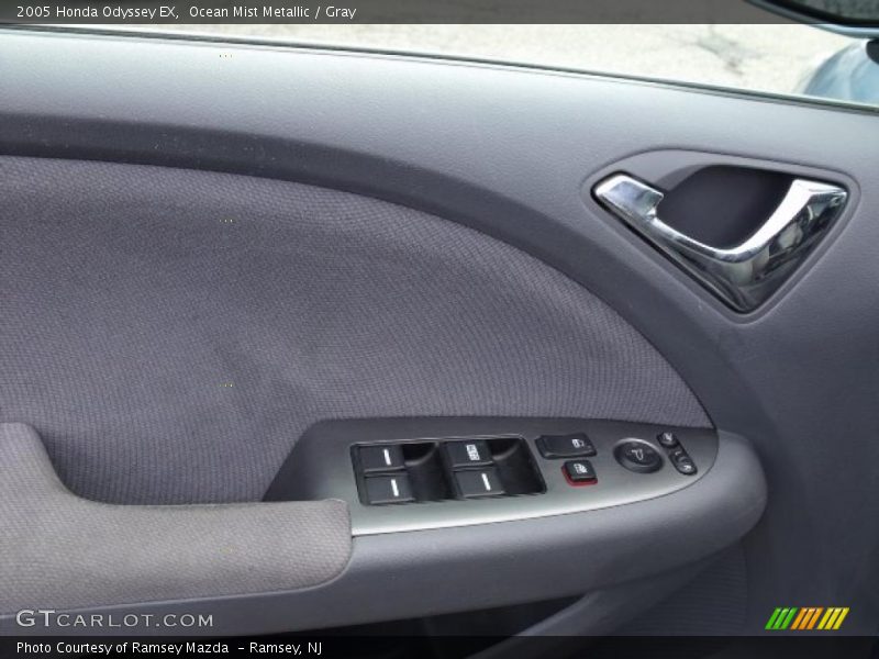 Ocean Mist Metallic / Gray 2005 Honda Odyssey EX