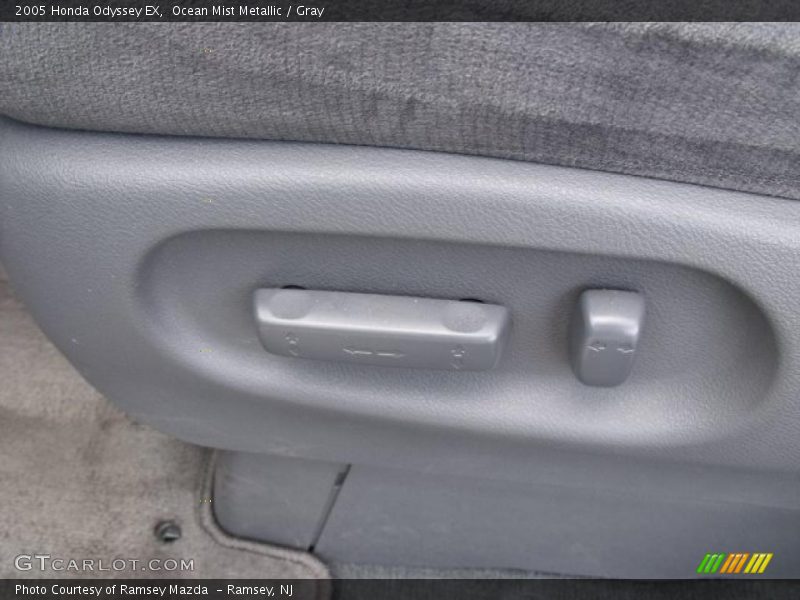 Ocean Mist Metallic / Gray 2005 Honda Odyssey EX