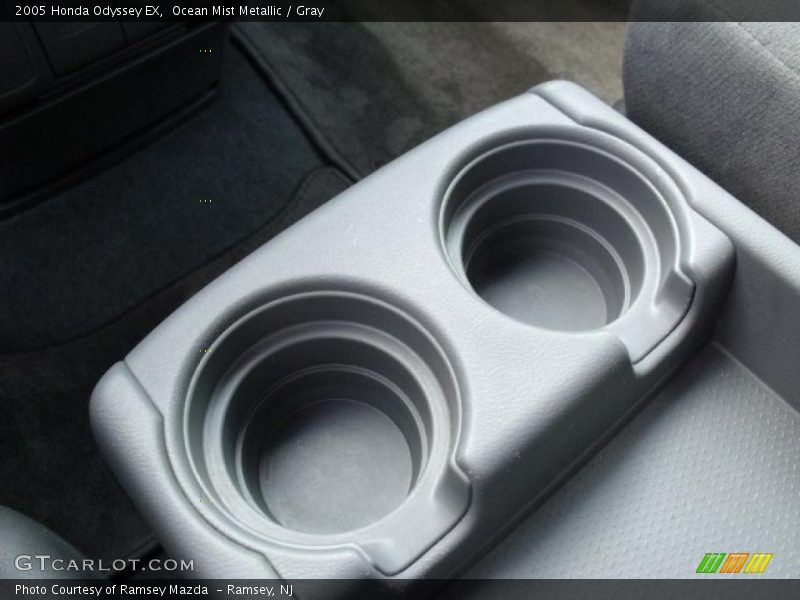 Ocean Mist Metallic / Gray 2005 Honda Odyssey EX