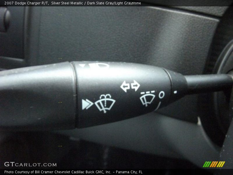 Silver Steel Metallic / Dark Slate Gray/Light Graystone 2007 Dodge Charger R/T