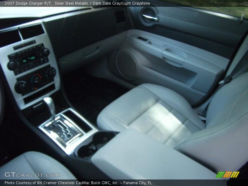 Silver Steel Metallic / Dark Slate Gray/Light Graystone 2007 Dodge Charger R/T