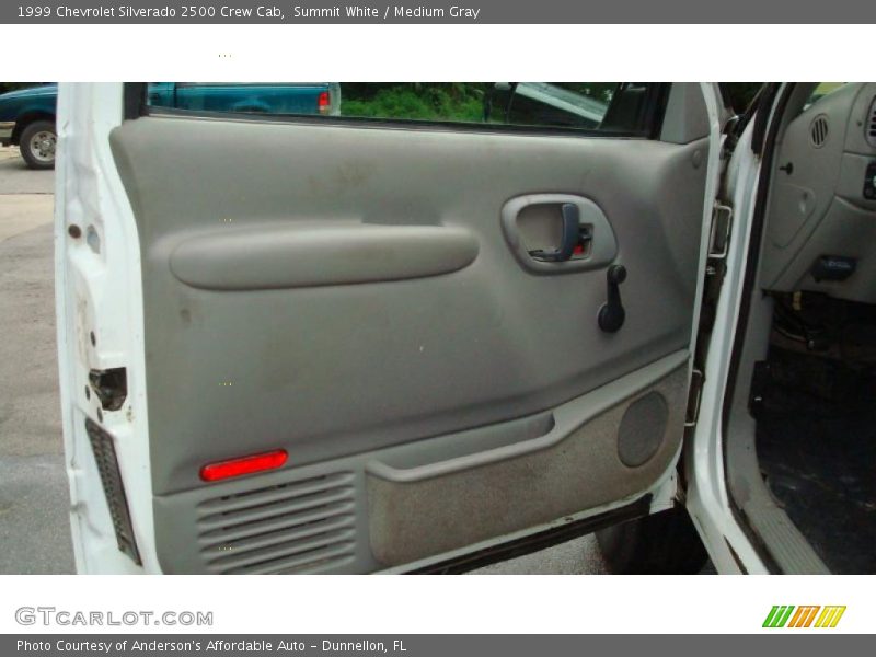 Summit White / Medium Gray 1999 Chevrolet Silverado 2500 Crew Cab