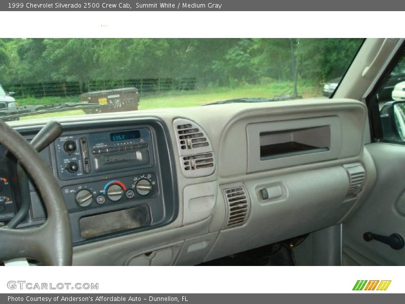 Summit White / Medium Gray 1999 Chevrolet Silverado 2500 Crew Cab