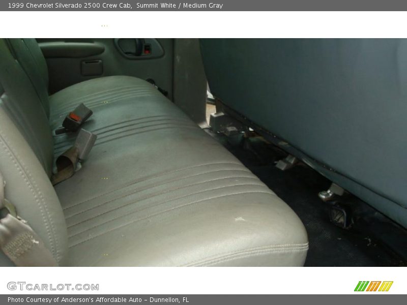 Summit White / Medium Gray 1999 Chevrolet Silverado 2500 Crew Cab